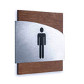 Steel Men Restroom Door Signs Bathroom Signs Indian Rosewood Bsign - Photo #6