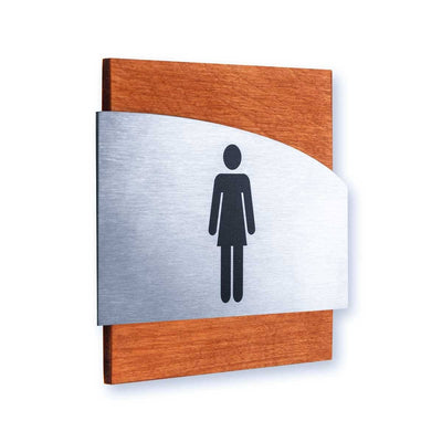 Steel Ladies Bathroom Signs Bathroom Signs Walhunt Bsign