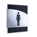 Steel Ladies Bathroom Signs Bathroom Signs Anthracite Gray Bsign - Photo #1