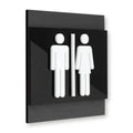Wood All Gender Bathroom Signs Dark Wenge Bsign - Photo #6