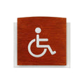 Wheelchair Wooden Bathroom Signs Bathroom Signs Redwood Bsign - Photo #7