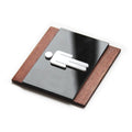 Wood Restroom Sign for Man Bathroom Signs Indian Rosewood Bsign - Photo #3