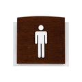 Wood Bathrooms Door Signs for Man Bathroom Signs Indian Rosewood Bsign - Photo #5