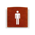 Wood Bathrooms Door Signs for Man Bathroom Signs Redwood Bsign - Photo #7