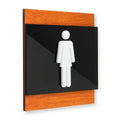 Woman Wood Signs for Bathroom Bathroom Signs Walhunt Bsign - Photo #9