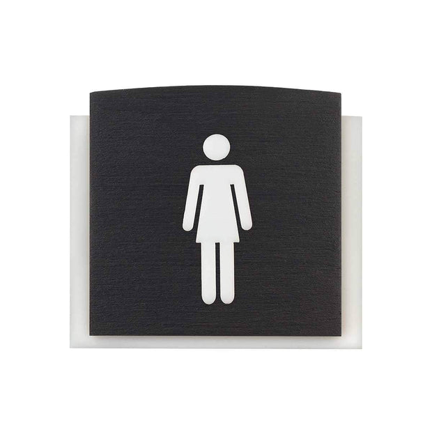 man Wood Signs for Bathroom Bathroom Signs back side  Bsign