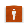 Wooden Restroom Signs for Woman Bathroom Signs Walhunt Bsign - Photo #8