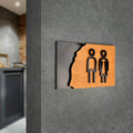Wood Signs for Bathroom Bathroom Signs Walhunt Bsign - Photo #2