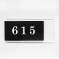 Acrylic Door Numbers Door Numbers black/white numbers Bsign - Photo #2