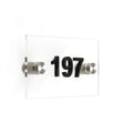 Hotel Acrylic Door Numbers Door Numbers Horizontal Bsign - Photo #1