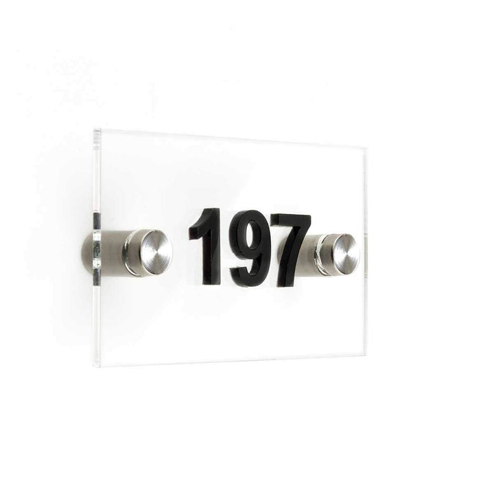 Hotel Acrylic Door Numbers Door Numbers Horizontal Bsign