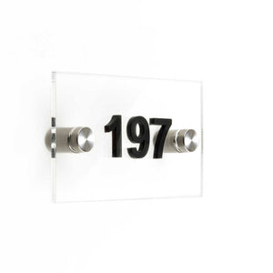 Hotel Acrylic Door Numbers Door Numbers Horizontal Bsign