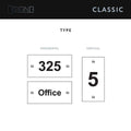 Hotel Acrylic Door Numbers Door Numbers Type Bsign - Photo #6