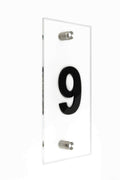 Hotel Acrylic Door Numbers Door Numbers VerticalBsign - Photo #1