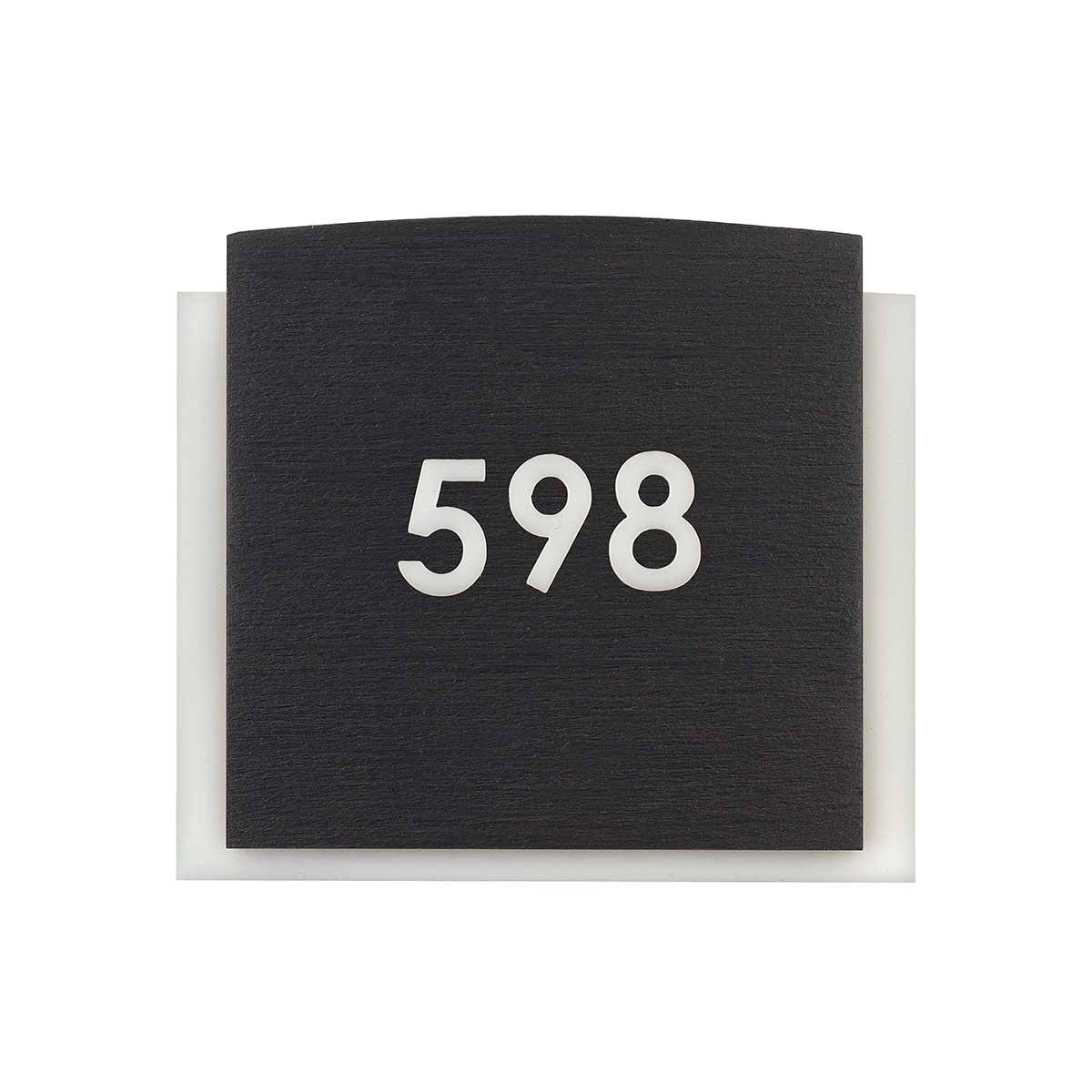 Interior Door Numbers Door Numbers Information signs Dark Wenge Bsign