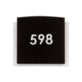 Interior Door Numbers Door Numbers Information signs Dark Wenge Bsign - Photo #5
