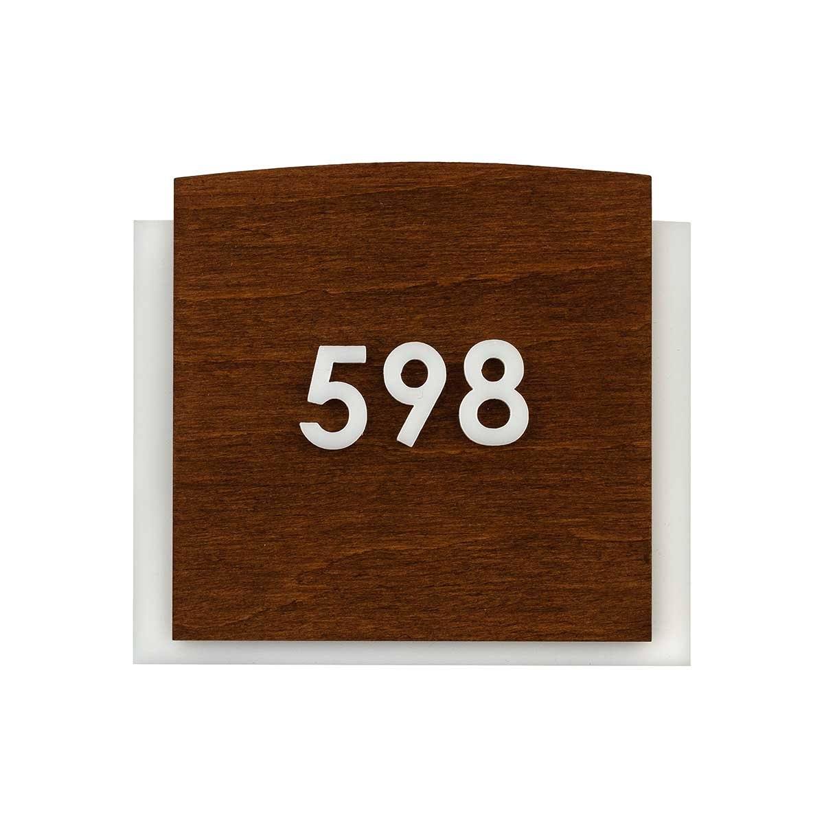 Interior Door Numbers Door Numbers Information signs Indian Rosewood Bsign