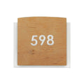 Interior Door Numbers Door Numbers Information signs Natural wood Bsign - Photo #7