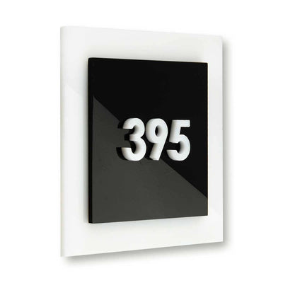 Acrylic Door Numbers Door Numbers black/white numbers Bsign