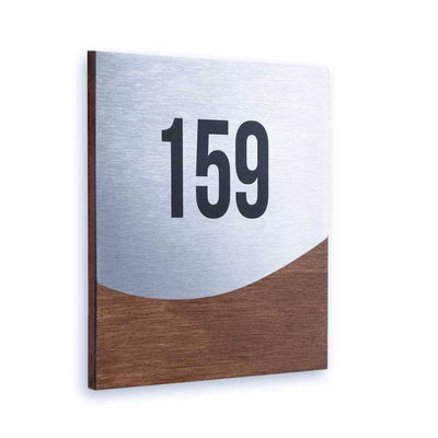 Apartment Door Numbers Door Numbers Indian Rosewood Bsign