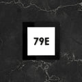 Acrylic Door Numbers Door Numbers white/black numbers Bsign - Photo #9