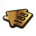 Steel Door Numbers Door Numbers Gold Bsign - Photo #2