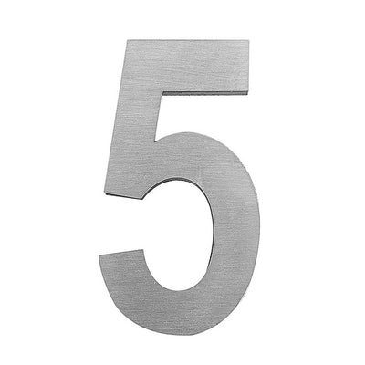 Office Door Numbers "3" example front side