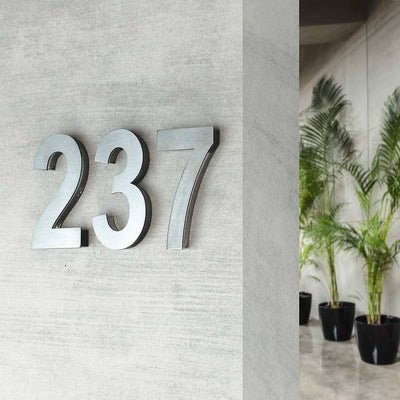 Office Door Numbers (price for one symbol) Door Numbers clear acrylic glass Bsign