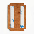 Wood Room Numbers Door Numbers back side Bsign - Photo #6
