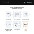 Acrylic Door Signs installation instructions Bsign - Photo #5