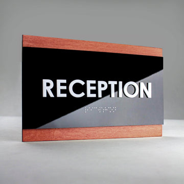 Табличка «Meeting room» со шрифтом Брайля — «Buro» дизайн - Photo #3