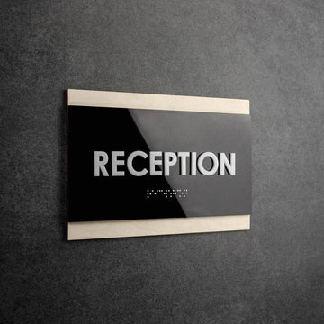 Табличка «Meeting room» со шрифтом Брайля — «Buro» дизайн - Photo #5