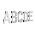 Steel Door Letters (price for one symbol) Door Signs clear acrylic glass / stainless steel Bsign - Photo #7