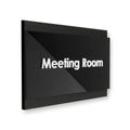 Wood Hotel Door Signs Dark Wenge Bsign - Photo #1
