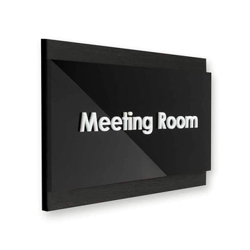 Wood Hotel Door Signs Dark Wenge Bsign - Photo #1