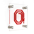 Safety Signs Fire Hydrant Information signs transparent acrylic / metal holders / screws and dowels Bsign - Photo #1