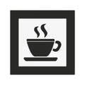Acrylic Office Kitchen Sign Information signs white/black symbol Bsign - Photo #4