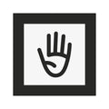Acrylic Employees Only Door Sign white/black symbol Bsign - Photo #4