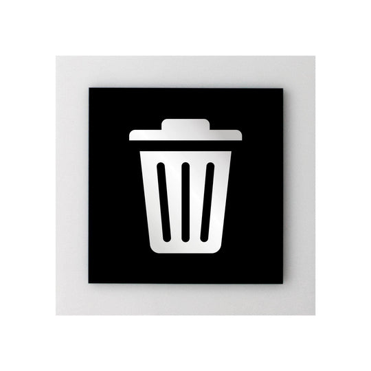 Trash Bin Sign