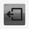 Direction Indicator - Stainless Steel Sign Information signs square Bsign - Photo #1