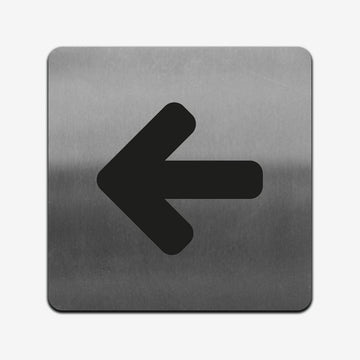 Arrow Stainless Steel Sign Information signs square Bsign - Photo #1