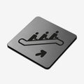 Elevator - Stainless Steel Sign Information signs Bsign - Photo #2