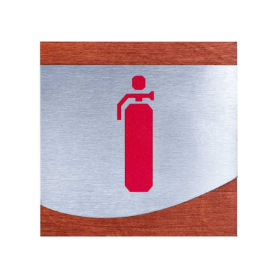 Steel Extinguisher Fire Sign Information signs Redwood Bsign