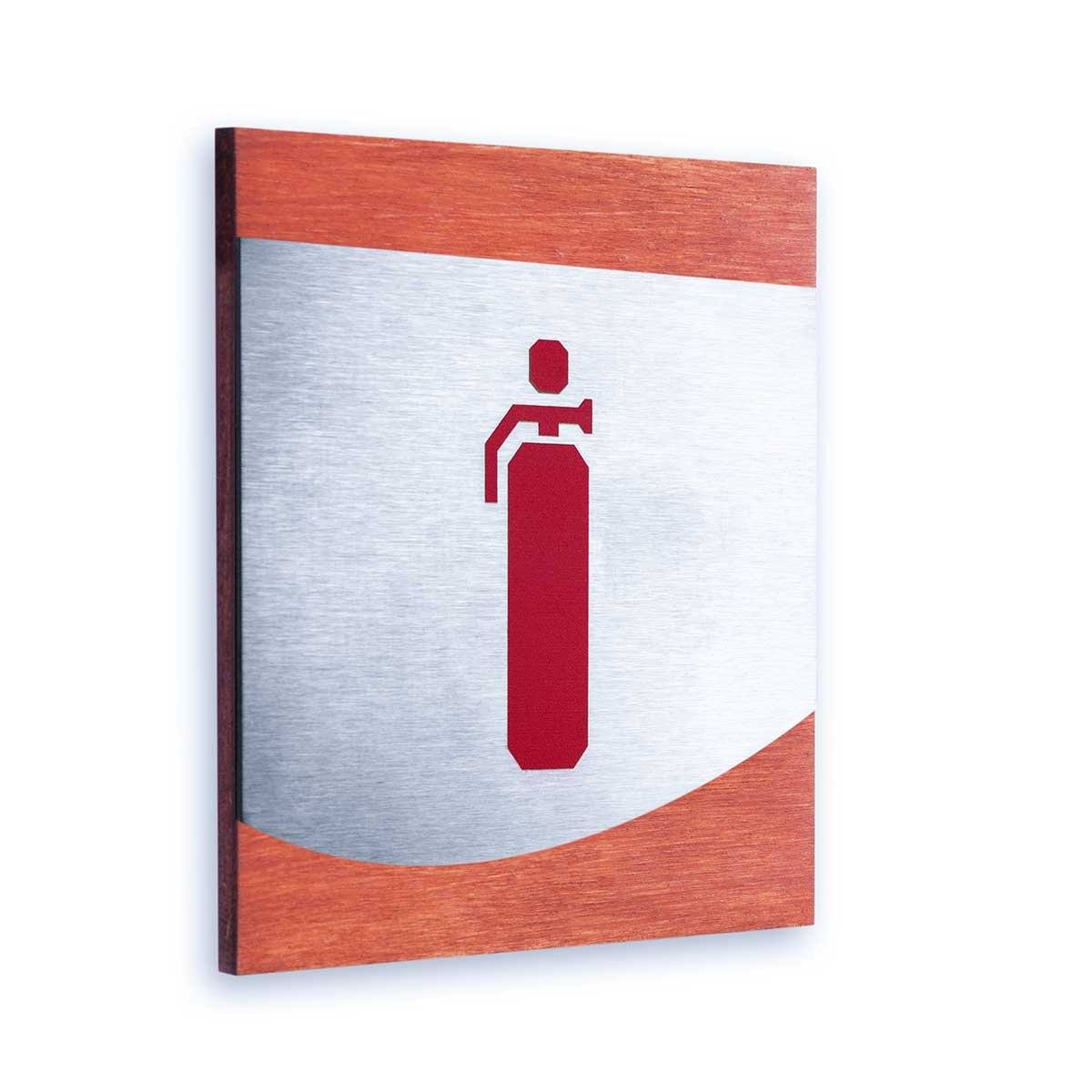 Steel Extinguisher Fire Sign Information signs Redwood Bsign