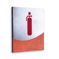 Fire Extinguisher Wall Sign Information signs Redwood Bsign - Photo #7