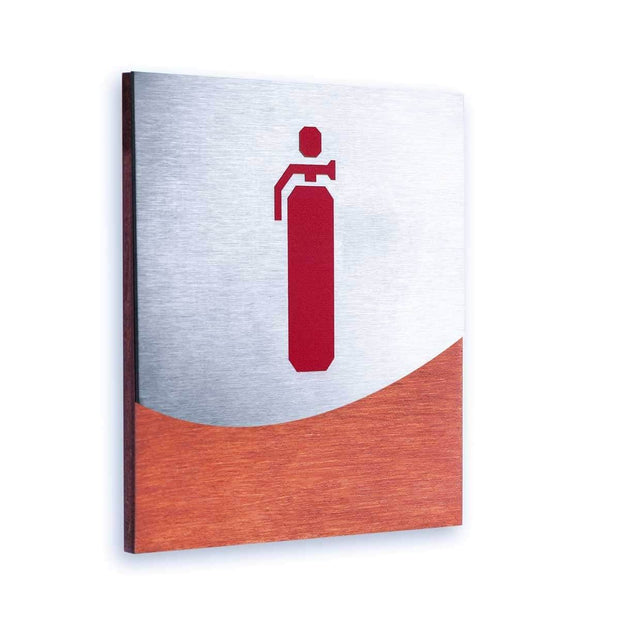 Fire Extinguisher Wall Sign Information signs Redwood Bsign