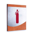 Steel Extinguisher Fire Sign Information signs Walhunt Bsign - Photo #7