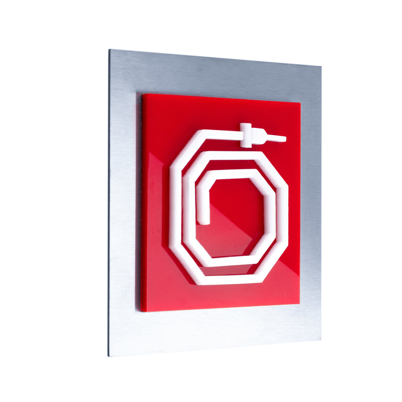 Interior Fire Hydrant Wall Signs Information signs gray/red/white Bsign