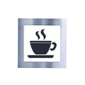 Kitchen Interior Steel Sign Information signs white/black pictogram Bsign - Photo #3