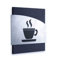 Steel Kitchen Wall Signs Information signs Anthracite Gray Bsign - Photo #4